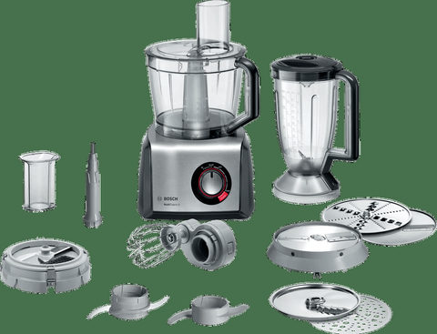 Bosch MC812M865 Küchenmaschine 1250W schwarz/Edelstahl