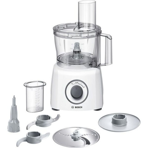 Bosch MCM3100W Kompakt-Küchenmaschine grau weiß