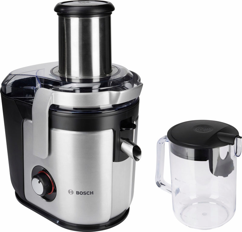 Bosch MES4010 Saftpresse Zentrifugal-Entsafter 1200 W Schwarz - Silber, Bild 2