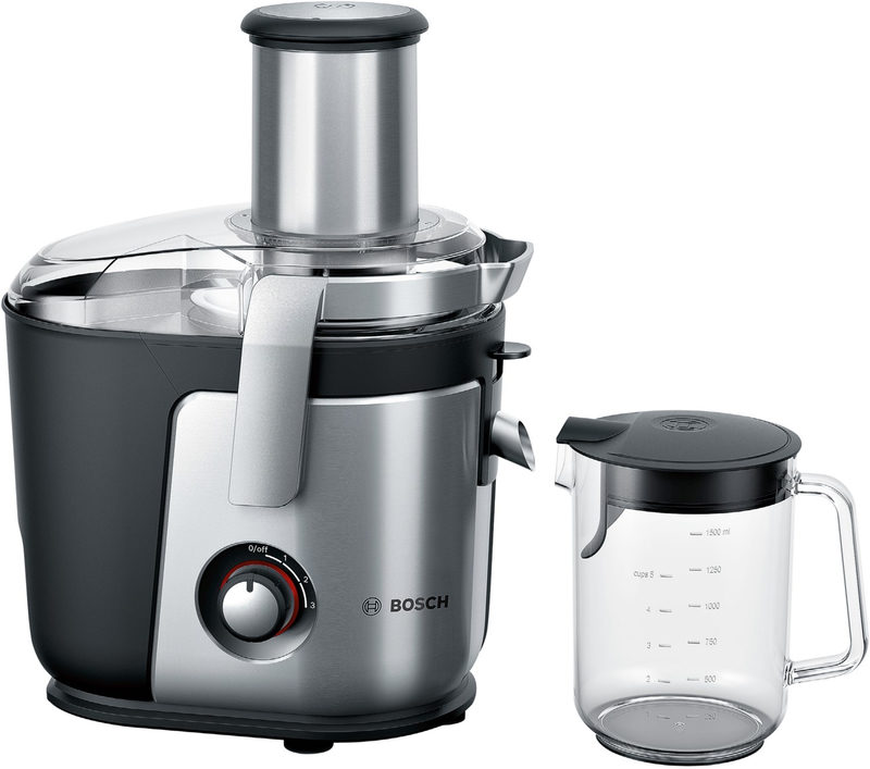 Bosch MES4010 Saftpresse Zentrifugal-Entsafter 1200 W Schwarz - Silber, Bild 3