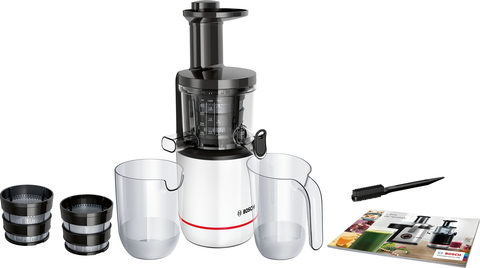 Bosch MESM500W Entsafter Slow Juicer weiß/schwarz
