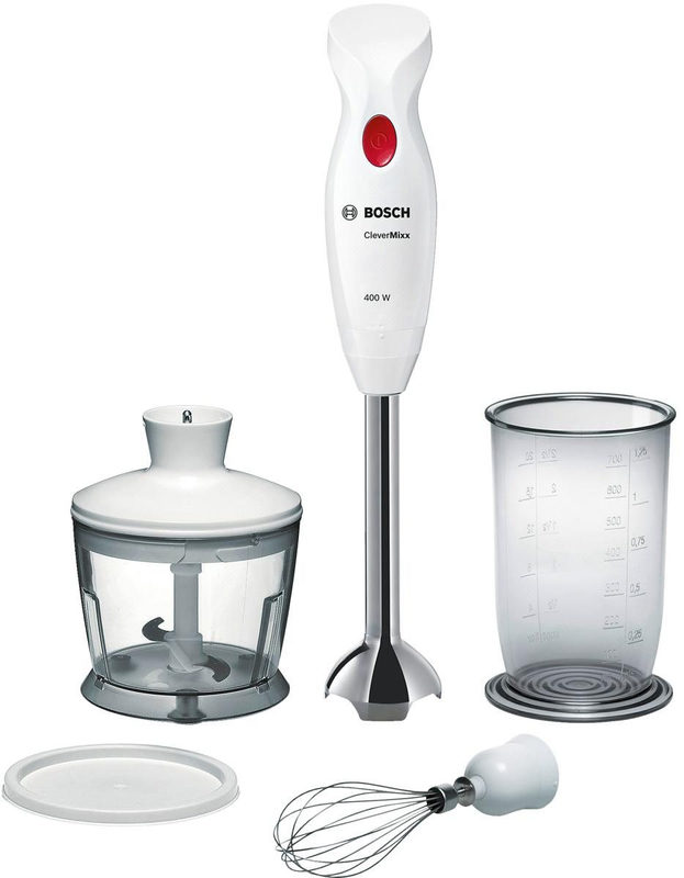 Bosch MSM24500 Stabmixer CleverMixx weiß / deep red, Bild 6