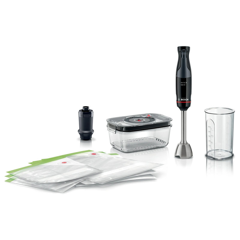 Bosch MSM4B6V2 Stabmixer ErgoMaster Serie 4 1000W, schwarz, Bild 5