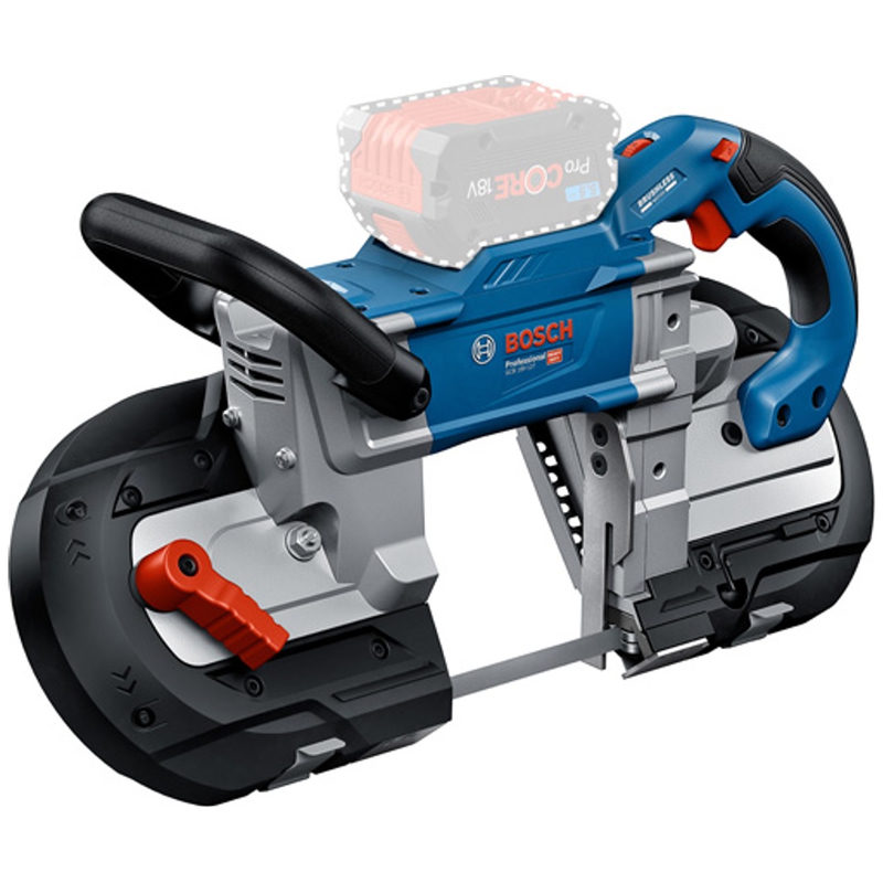 Bosch Professional Akku-Bandsäge gcb 18V-127 ohne Akku und Ladegerät im Karton, Bild 2