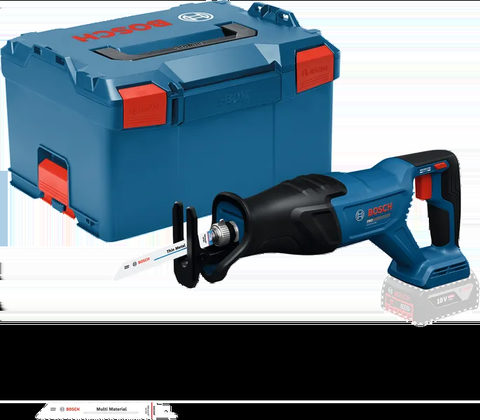 Bosch Professional Akku-Säbelsäge GSA18V-280, incl. Säbelsägeblätter,