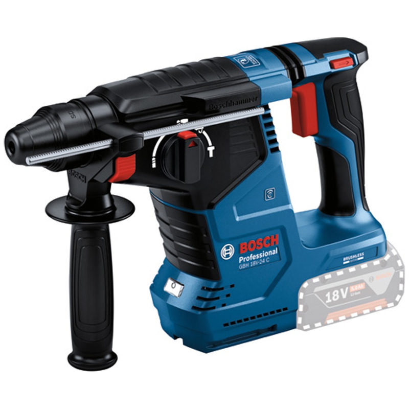 Bosch Professional GBH 18V-24 C SDS-Plus-Akku-Bohrhammer 18V Li-Ion bürstenlos, ohne Akku, Bild 5