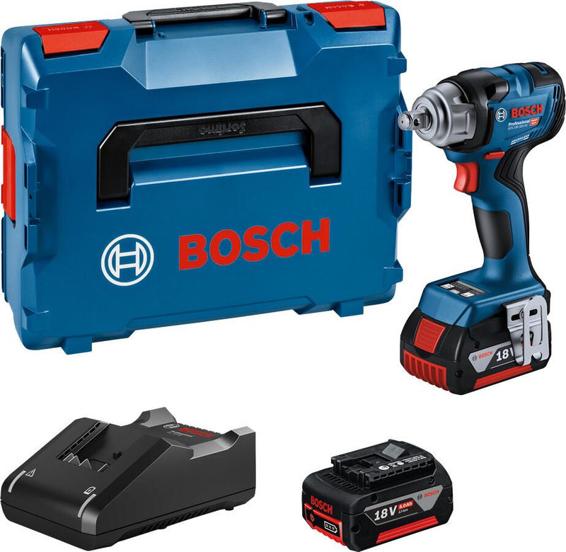 Bosch Professional GDS18V-330HC Akku Schlagschrauber Set, Bild 6