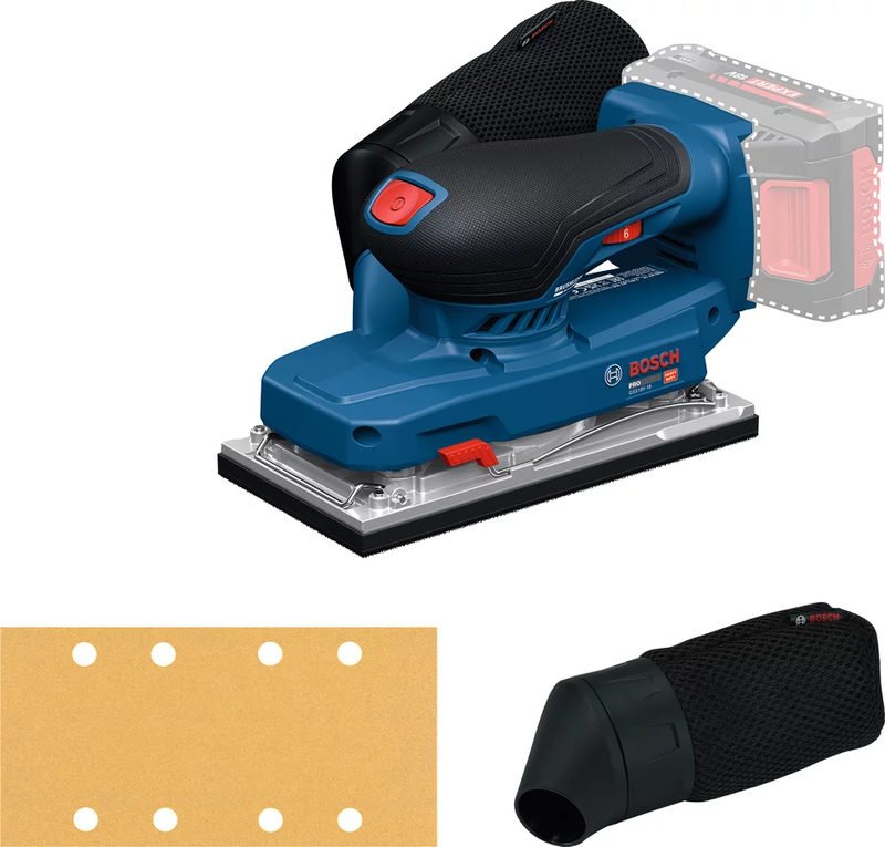 Bosch Professional GSS18V-18 Akku-Schwingschleifer, Bild 2