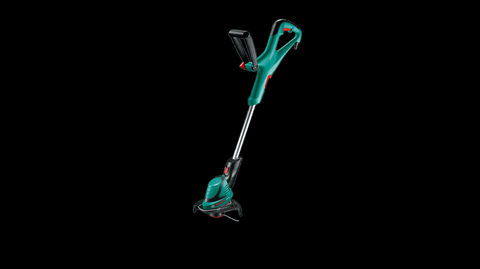 Bosch Rasentrimmer art 24 (400 Watt, Doppelfadenspule, Pflanzenschutzbügel, SchnittkreisØ 24 cm)