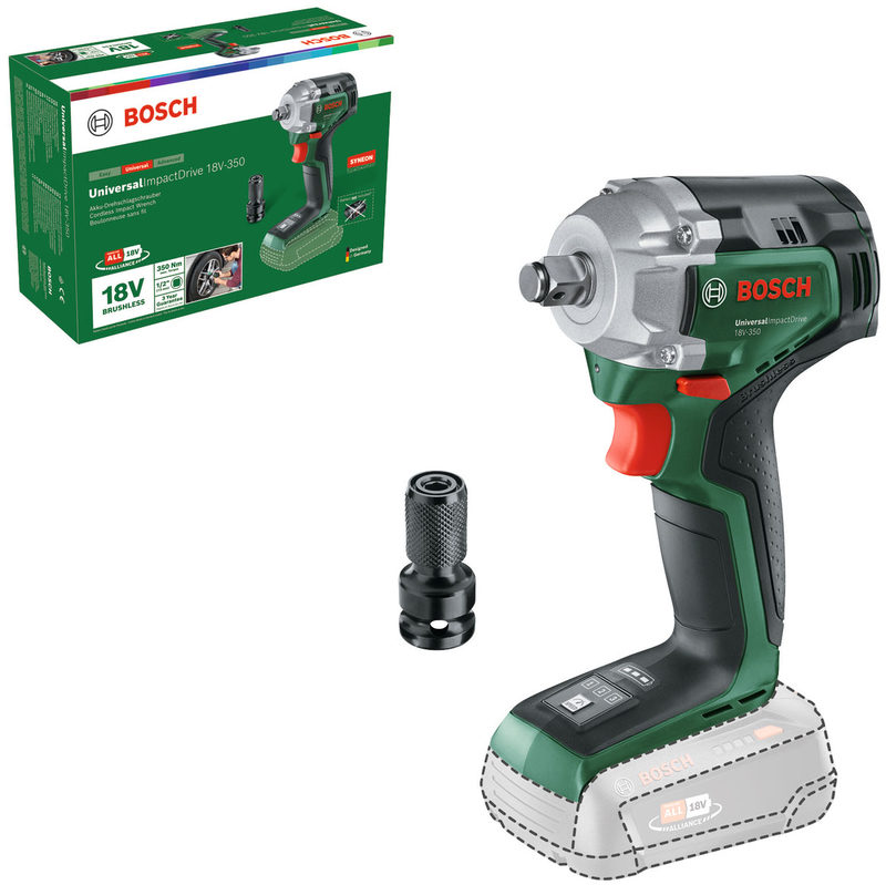 Bosch Schlagbohrer UniversalImpactDrive 18V-350 solo - ohne Akku, Bild 2