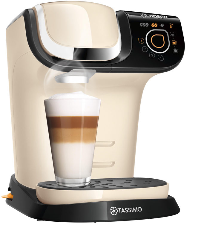 Bosch Tassimo My Way 2 TAS6507, Kapselmaschine,creme/schwarz