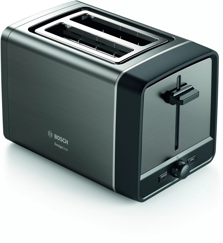 Bosch TAT5P425DE Toaster 2 Scheibe(n) Anthrazit - Schwarz 970 W, Bild 3