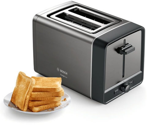 Bosch TAT5P425DE Toaster 2 Scheibe(n) Anthrazit - Schwarz 970 W