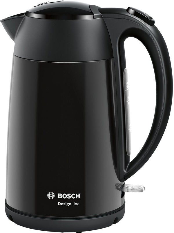 Bosch TWK3P423 Wasserkocher kabellos, DesignLine 1,7 l, 2.400 W, schwarz, Bild 2