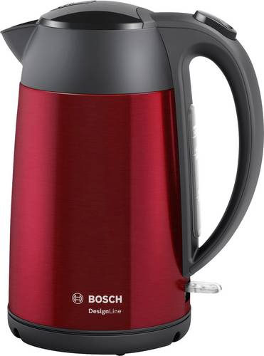 Bosch TWK3P424 Wasserkocher, DesignLine, kabellos 1,7 l, 2.400 W, rot, Bild 4