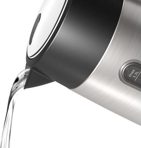 Bosch TWK4P440 Wasserkocher, DesignLine, kabellos 1,7 l, 2.400 W, Edelstahl, Bild 4