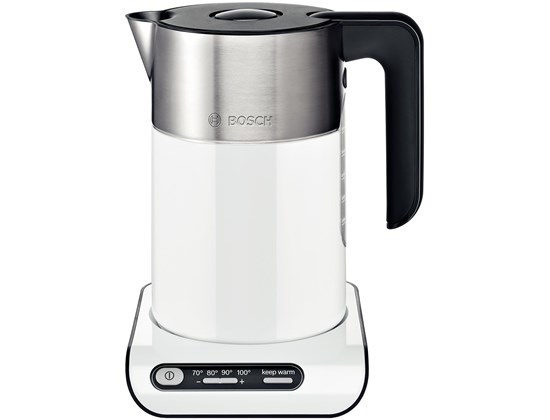 Bosch TWK8611P Styline Wasserkocher 1,5 Liter weiß