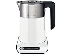 Bosch TWK8611P Styline Wasserkocher 1,5 Liter weiß