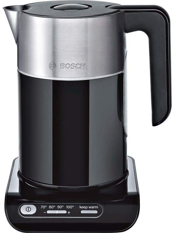Bosch TWK8613P Styline Wasserkocher 1,5 Liter schwarz