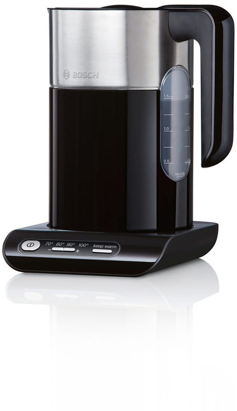 Bosch TWK8613P Styline Wasserkocher 1,5 Liter schwarz, Bild 2