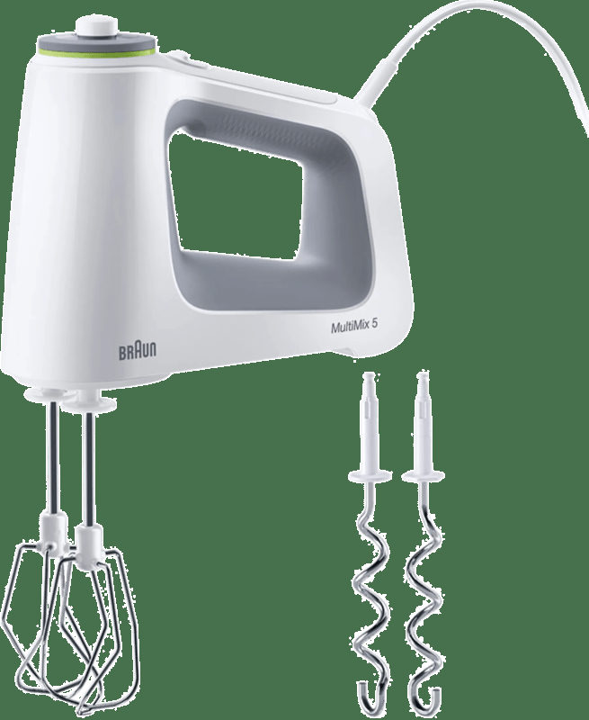 Braun HM5100 Multimix 5 Handmixer Grau - Weiß 750 W (HM5100WH), Bild 2