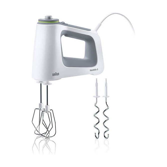 Braun HM5100 Multimix 5 Handmixer Grau - Weiß 750 W (HM5100WH), Bild 4