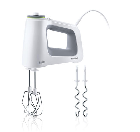 Braun HM5100 Multimix 5 Handmixer Grau - Weiß 750 W (HM5100WH)