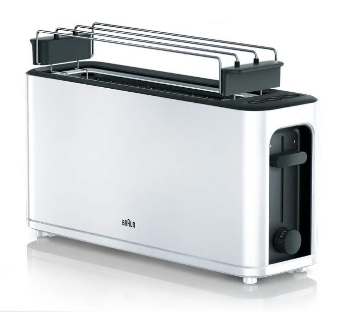 BRAUN HT 3110 WH MultiToast Toaster weiß, Bild 2