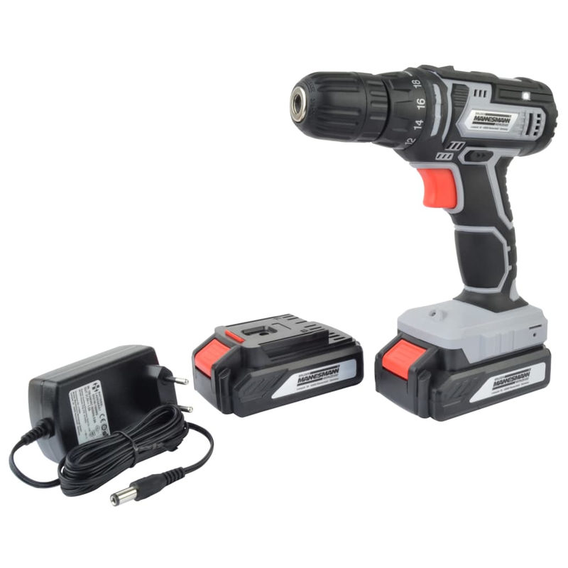 BRÜDER MANNESMANN Akku-Bohrschrauber, 20 Volt, 2 Akkus, Bild 3