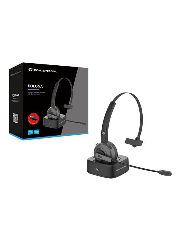 Conceptronic POLONA03BD Kabelloses Bluetooth-Headset, Bild 2