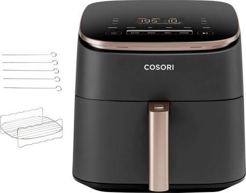 COSORI TurboBlaze 6 Liter Heissluftfritteuse CAF-DC602-KEUR dunkelgrau