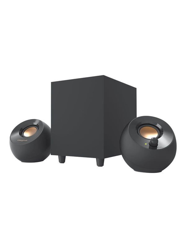 Creative Labs Pebble Plus - Lautsprechersystem - für PC - 2.1-Kanal - 8 Watt (Gesamt)