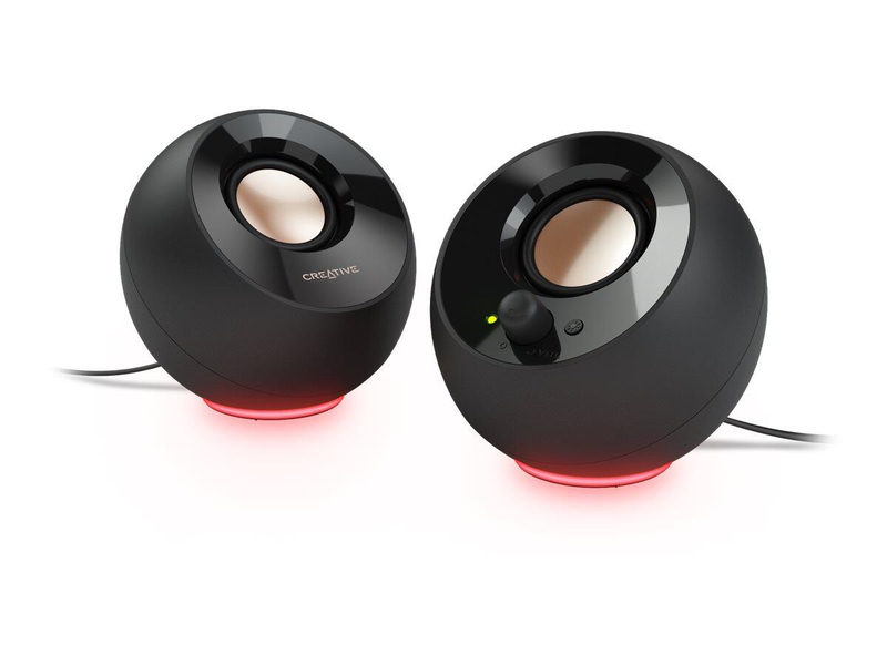Creative Pebble SE - Lautsprecher - für PC - 2,0-Kanal - 4,4 Watt - Schwarz (51MF1725AA000)