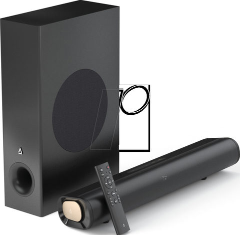 CREATIVE SPRO - Soundbar, 2.1, Bluetooth, HDMI, schwarz