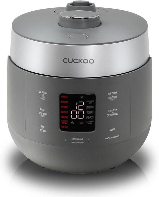 CUCKOO CRP-ST01009F Reiskocher Dampfdruck 1150W 10 Portionen