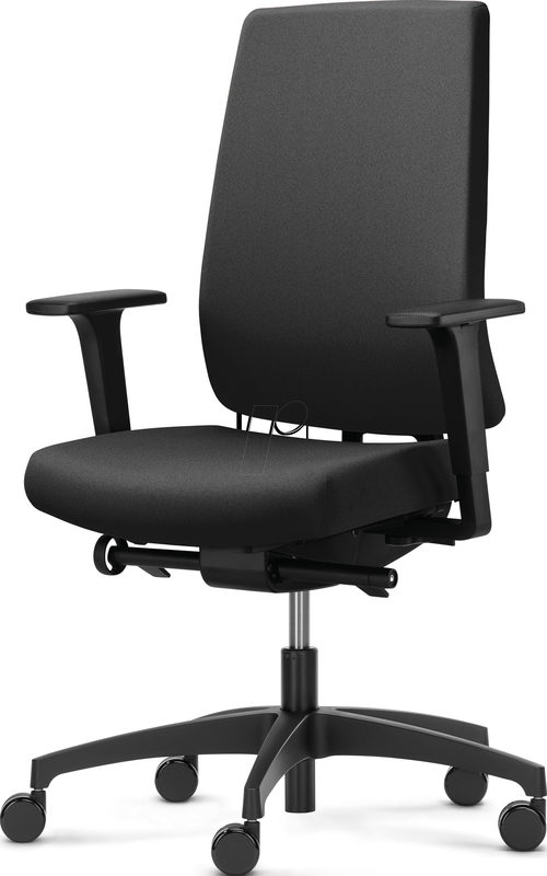 Bürostuhl Dauphin Indeed Schwarz Stoff Bequem