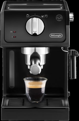DELONGHI Espresso Siebträger-Maschine ECP31.21, schwarz