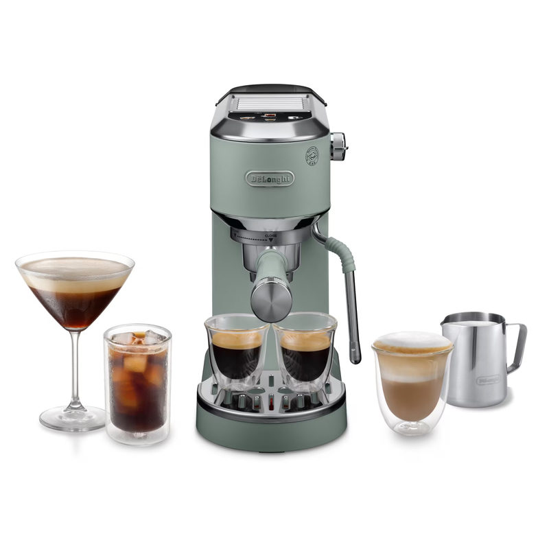 DeLonghi Espressomaschine DEDICA DUO EC890.M Cold Brew in unter 5 Minuten, 15 cm breit, 1,1L, inkl.