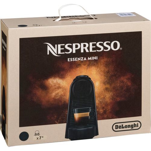 Delonghi Essenza Mini Kaffeemaschine Schwarz Kompakt
