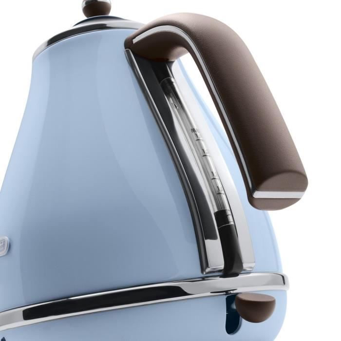 DeLonghi Icona Vintage KBOV 2001.AZ - Wasserkocher - 1,7 Liter - 2000 W - Blue Azure (KBOV2001.AZ), Bild 4