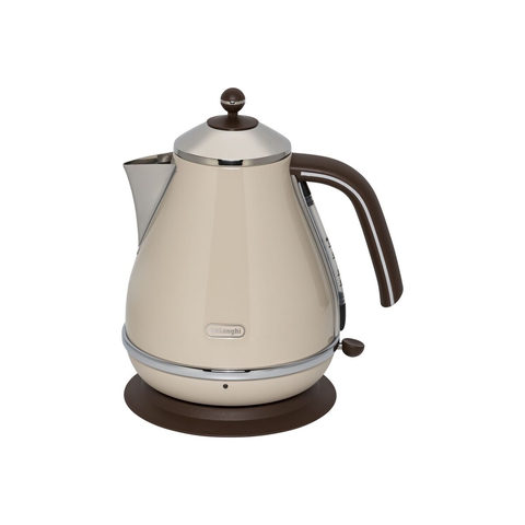DeLonghi Icona Vintage KBOV2001.BG Wasserkocher Creme-Weiß