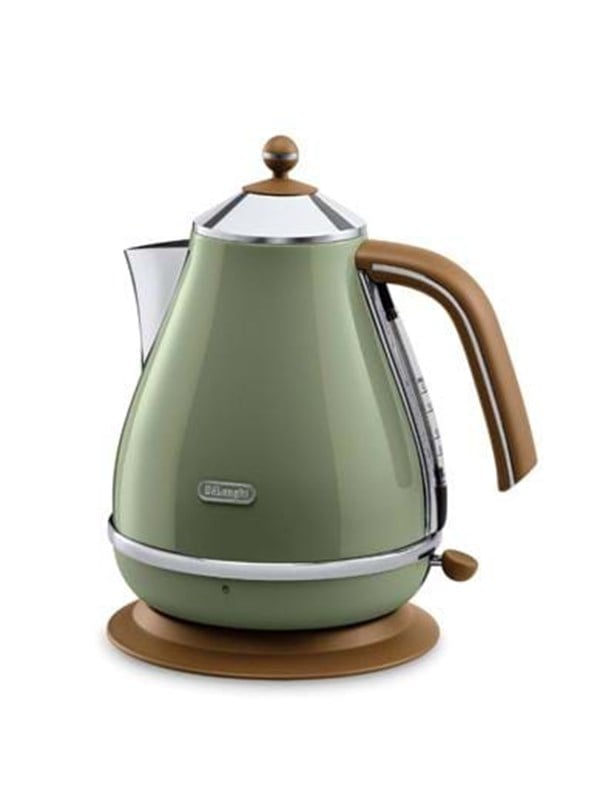DeLonghi Icona Vintage KBOV2001.GR Wasserkocher Olive, Bild 3