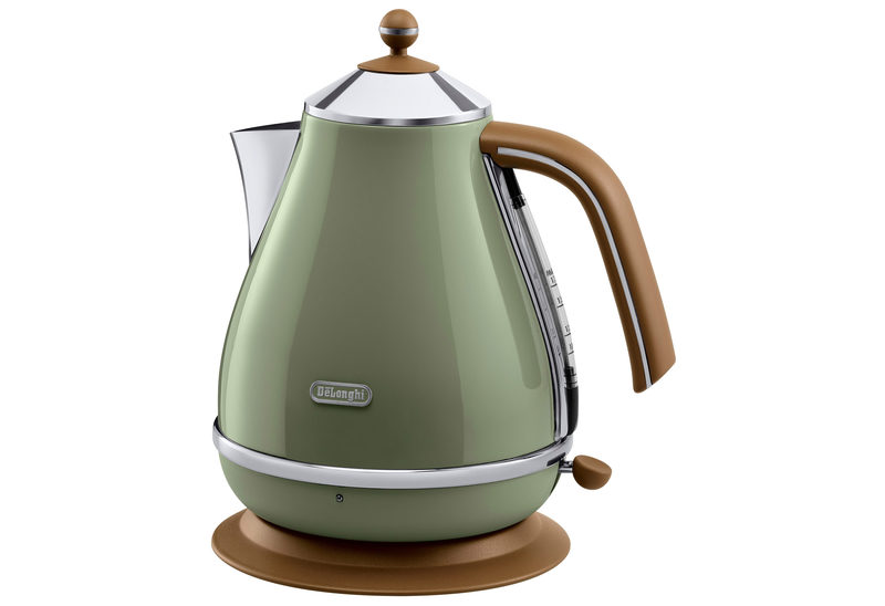 DeLonghi Icona Vintage KBOV2001.GR Wasserkocher Olive, Bild 4