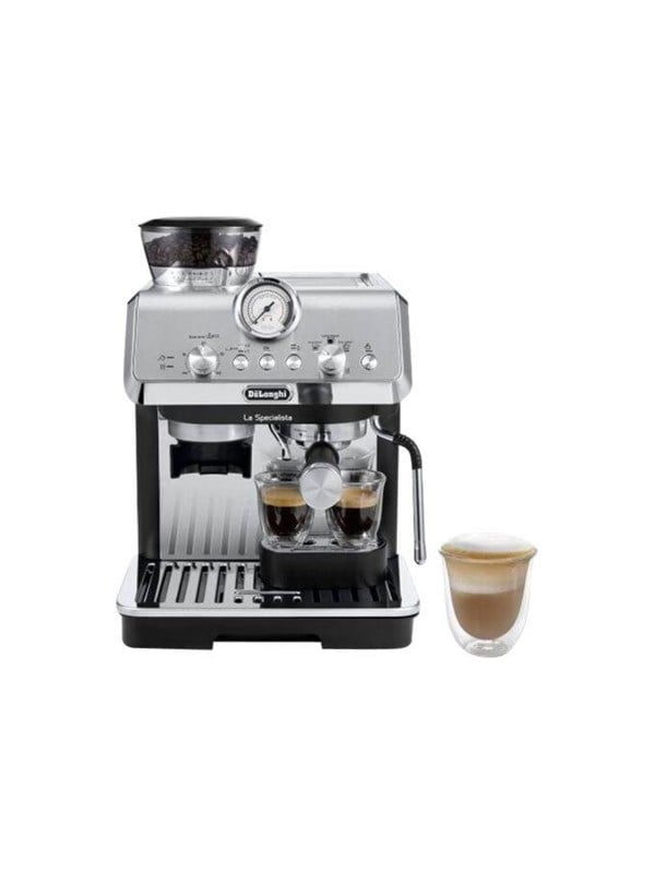 DeLonghi La Specialista Arte EC9155.MB Espressomaschine mit Siebträger Metallic Black 1300W