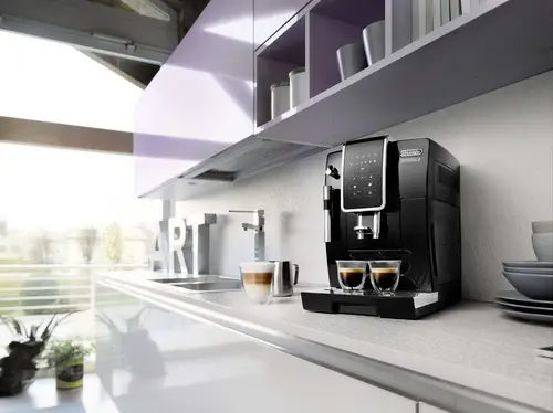 De'Longhi DINAMICA ECAM 350.15.B - automatische Kaffeemaschine mit Milchaufschäumer - Schwarz