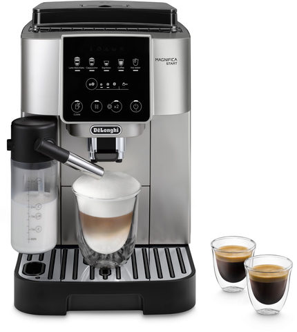 De'Longhi ECAM220.80.SB Magnifica Start Milk Kaffeevollautomat - silber/schwarz