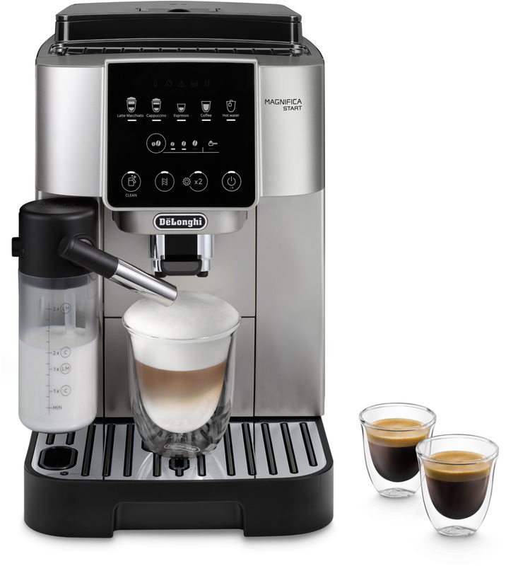 De'Longhi ECAM220.80.SB Magnifica Start Milk Kaffeevollautomat - silber/schwarz