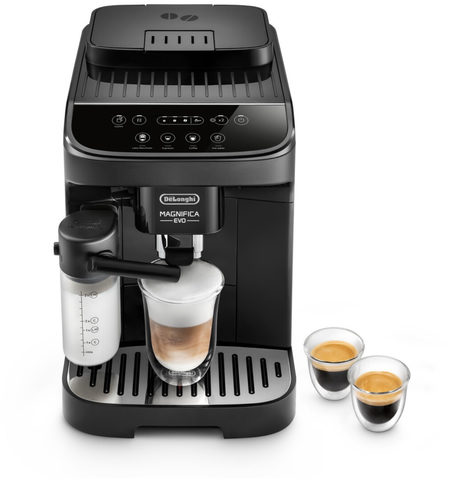 De'Longhi ECAM290.51.B Magnifica Evo - automatische Kaffeemaschine mit Milchaufschäumer - 15 bar - Schwarz