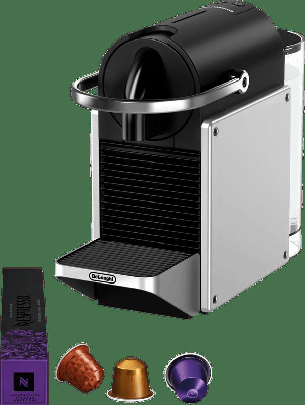 De'Longhi EN127.S PIXIE Re-Design silber Nespresso-Kapselmaschine, Bild 2