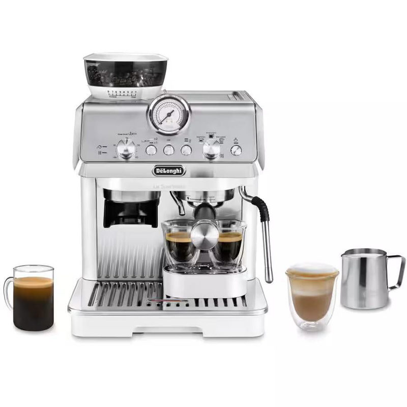 De'Longhi La Specialista Arte EC9155.W - Kaffeemaschine mit Milchaufschäumer - weiß